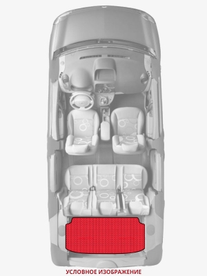 ЭВА коврики «Queen Lux» багажник для Merkur XR4Ti